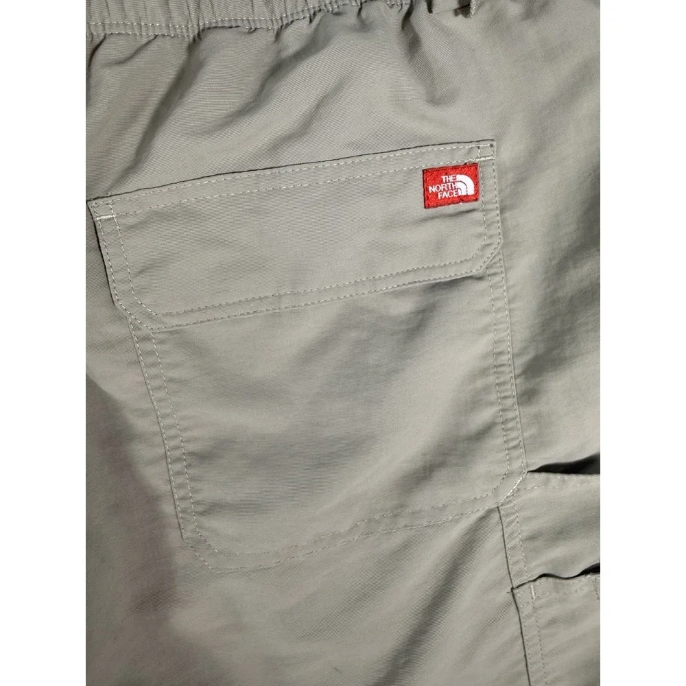 The North Face Shorts Men's Large Tan Paramount Peak Nylon Belted Cargo Hiking